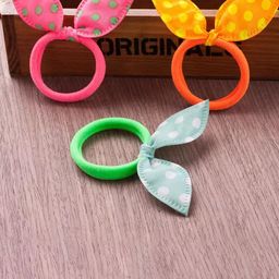 LYTIX Girls Set Of 24 Assorted Beaded Ponytail Holders-7