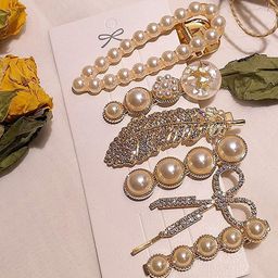 ANNA CREATIONS Set Of 6 Embellished Alligator Hair Clip-26