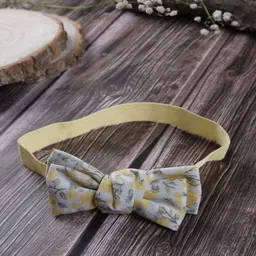 Jewelz Girls Floral Printed Bow Hairband-image-66