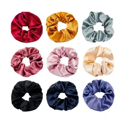 CHANDERKASH Women Set Of 9 Ponytail Holders-33