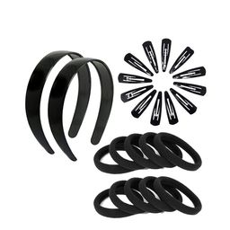 CHANDERKASH Women Pack of 24 Black Hair Accessory-image-63