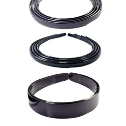 CHANDERKASH Set of 9 Plastic Wide Hairband-18