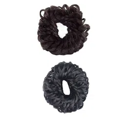CHANDERKASH Set of 2 Spiral Ruffle Hair Rubber Juda-95