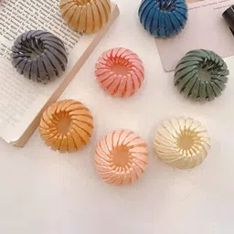 CHRONEX Set Of 3 Nest Plastic Ponytail Holders-24