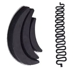 CHANDERKASH Women Set of 4 Hair Banana Puff Maker and Braid Tool Accessory-16
