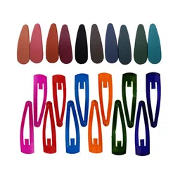CHANDERKASH Set of 24 Daily Uses Metal Tic Tac Hair Clips-74