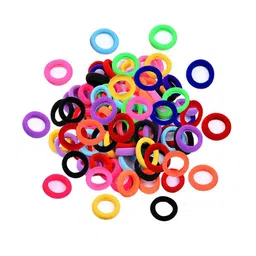 CHRONEX Women Set Of 30 Elasticated Ponytail Holders-8