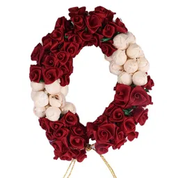 CHANDERKASH Rose with Mogra Flower Gajra-image-28