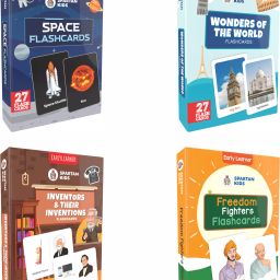 Flash card For Kids Early Learning Easy & Fun way of Learning(set of 4)-17