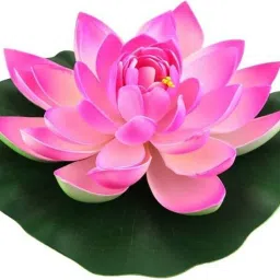 Multicolor Lotus Artificial Flowerwith Pot-21