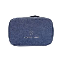 HOUSE OF QUIRK Multi-Layer Portable Underwear Bra Storage Toiletry Bag-image-14