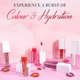 Just Herbs Serum Infused Lip Gloss For Smooth & Shiny Lips 3 ml- Glimmery Coco 04 image 4