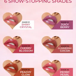 Just Herbs Serum Infused Lip Gloss For Smooth & Shiny Lips 3 ml- Glimmery Coco 04 image 5