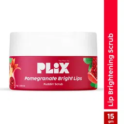 PLIX THE PLANT FIX Pomegranate Lip Exfoliating Scrub For Dark, Dry & Chapped Lips 15g-75