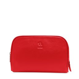 Kara Red Leather Travel Toiletry Kit-27