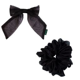 Arendelle Women Black Pack of 2 Hair Accessory Set-98