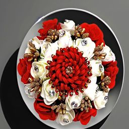 Proplady Women Floral Embellished Hair Accessory-image-68