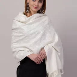 Tweedle Women Embroidered Shawl-23