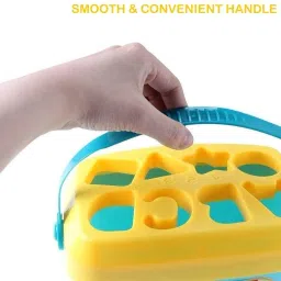 gomzy Baby First Shape Blocks Learning- Educational Activity Toy and 16 Building Block image 3