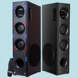 liluns FD/VD-Tower Multimedia Speaker System Remote Control 100 W Bluetooth Tower Speaker-image-26