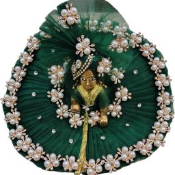 Laddu gopal ji premium quality dress for festivals janmashtami (size 2) Dress-image-9
