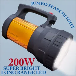 3000 meter long range blinker multifunctional LED 250W jumbo kisan bright torch 15 hrs Torch Emergency Light-image-11