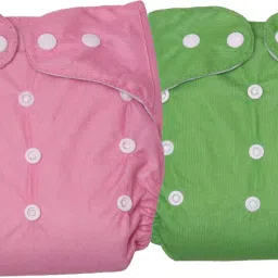 Reusable & Washable Cloth Diaper For Baby Combo Of 2 Pcs-image-32