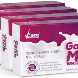 Goat Milk White Soap for Women & Men 125gm (Pack Of 4) Bathing Soap Bar-12