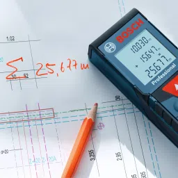 bosch GLM 40-12 Professional Laser Distance Measurer Laser Class 2, Range up to 40 m, ±0.15 m| Memory Function, IP54 Rated Non-magnetic Electronic Level image 5