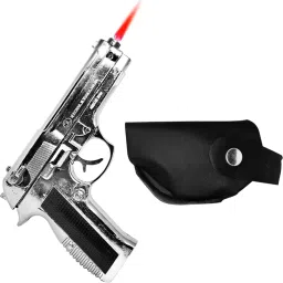 Premium & Realistic Look Heavy Metal 608 Lighter with Loading Feature Windproof and Jet Flame Butane Gas Refillable Cigarette Lighter with Holster Pocket Lighter-0
