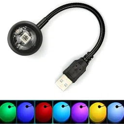 New Edition 360 Degree Sunset Light with 7 Colors Modes + 13 Function Multicolor Single Disco Ball-image-53