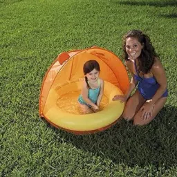 Inflatable Fold Tent For Kids Swimming Pool (Orange) Inflatable Swimming Pool-25