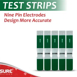 NISCOMED SuSugar Test Strips 25 | Accurate & Fast Results (Only Strips) | 300 Glucometer Strips-26
