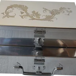 Safe Locker Storage Box For Cash,Jewelry Box 8 & 9 inch With Laser Print Design Cash Box-image-58