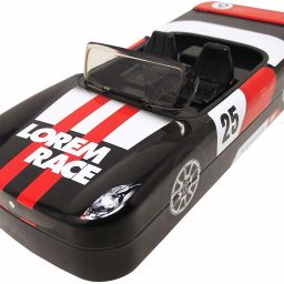 Racing Car Car Art Metal Pencil Box-24