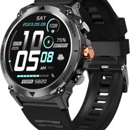 Nervfit Kinetic Pro2 Rugged Sports, 1.43" Super AMOLED with AOD, BT Calling, Premium Smartwatch-image-36