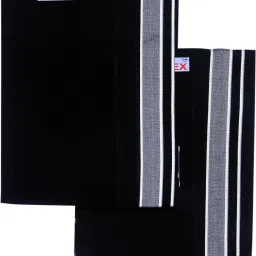 GOWRI TEX Black Dhoti 2 Solid Men Dhoti-image-36