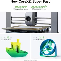 creality K1C 3D Printer Up to 600mm/s Fast Speed, 3D Printer 3D Printer image 2
