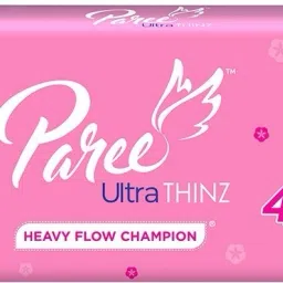 Ultra Thinz Soft & Rash Free Double Feathers XXL Pads, With Disposable Covers Sanitary Pad-picture-0