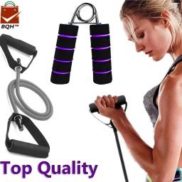 Heavy Quality Hand Grip & Resistance Tube for Workout Exercise Tube for Home Gym Fitness Accessory Kit Kit-image-25