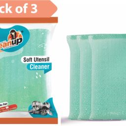 Foam Scrub Pad| Scrub Sponge Pad Pack of 3 Scrub Sponge, Scrub Pad, Stainless Steel Scrub-image-76