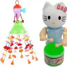 Key Jhoomer-Operated Cute Drummer Toy with Drumming Dancing Kids,Baby KEETY Rattle-15