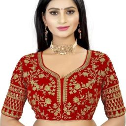 Sweetheart Neck Women Blouse-image-39