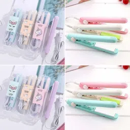 INDHRANI Women Beauty Mini Hair Straighteners (Assorted Color) Mini Hair Straighteners Hair Straightener-image-19