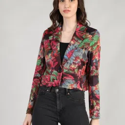 Polyester Printed Coat For Women-image-78