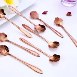 Stainless Steel Ice-cream Spoon, Sugar Spoon, Salad Spoon, Tea Spoon, Coffee Spoon Set-16