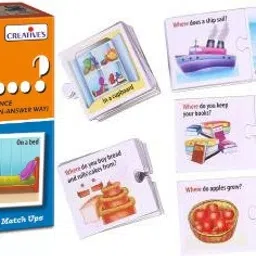 creative's Match N Learn & Let's Find out- Where? (Combo Pack) image 2