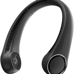 snowbudy Portable Neck Fan comes with USB Rechargeable, Hands-Free Bladeless Mini Fan with 3 Speeds Mode, 48 Air Outlets, Portable Wearable Design Rechargeable Fan, USB Air Cooler, USB Air Freshener, USB Charger, USB Fan-16