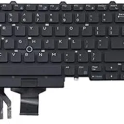 TecSone Keyboard for Latitude E5570, M7520, E5550, M3520, PK1313M3A00 Series Wireless Standard Laptop Keyboard-image-10