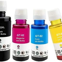 Ang GT 52 & GT 53XL Ink For 5810,5811,5820,5821,310,315,316,319,410,415,416,419 Black + Tri Color Combo Pack Ink Bottle-13